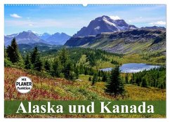 Cover Alaska und Kanada (Wandkalender 2026 DIN A2 quer), CALVENDO Monatskalender