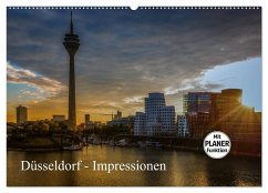 Düsseldorf - Impressionen (Wandkalender 2026 DIN A2 quer), CALVENDO Monatskalender