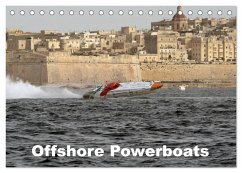Offshore Powerboats (Tischkalender 2026 DIN A5 quer), CALVENDO Monatskalender Offshore Powerboats (Tischkalender 2026 DIN A5 quer), CALVENDO Monatskalender