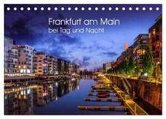 Frankfurt am Main bei Tag und Nacht (Tischkalender 2026 DIN A5 quer), CALVENDO Monatskalender Frankfurt am Main bei Tag und Nacht (Tischkalender 2026 DIN A5 quer), CALVENDO Monatskalender