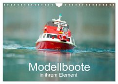 Modellboote in ihrem Element (Wandkalender 2026 DIN A4 quer), CALVENDO Monatskalender