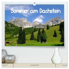 Cover Sommer am Dachstein (hochwertiger Premium Wandkalender 2026 DIN A2 quer), Kunstdruck in Hochglanz