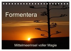 Formentera - Mittelmeerinsel voller Magie (Tischkalender 2026 DIN A5 quer), CALVENDO Monatskalender