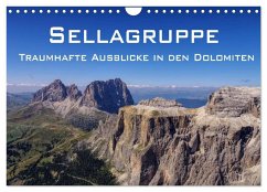 Sellagruppe - Traumhafte Ausblicke in den Dolomiten (Wandkalender 2026 DIN A4 quer), CALVENDO Monatskalender Cover Sellagruppe - Traumhafte Ausblicke in den Dolomiten (Wandkalender 2026 DIN A4 quer), CALVENDO Monatskalender