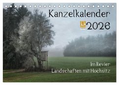 Cover Kanzelkalender 2026 (Tischkalender 2026 DIN A5 quer), CALVENDO Monatskalender