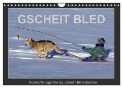 Cover GSCHEIT BLED - Humorfotografie (Wandkalender 2026 DIN A4 quer), CALVENDO Monatskalender