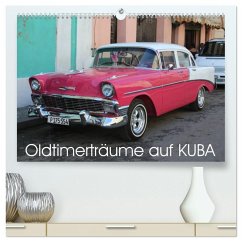 Oldtimerträume auf KUBA (hochwertiger Premium Wandkalender 2026 DIN A2 quer), Kunstdruck in Hochglanz Oldtimerträume auf KUBA (hochwertiger Premium Wandkalender 2026 DIN A2 quer), Kunstdruck in Hochglanz