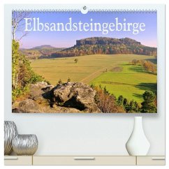 Elbsandsteingebirge (hochwertiger Premium Wandkalender 2026 DIN A2 quer), Kunstdruck in Hochglanz Cover Elbsandsteingebirge (hochwertiger Premium Wandkalender 2026 DIN A2 quer), Kunstdruck in Hochglanz