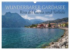 Cover WUNDERBARER GARDASEE Riva del Garda und Torbole (Wandkalender 2026 DIN A3 quer), CALVENDO Monatskalender