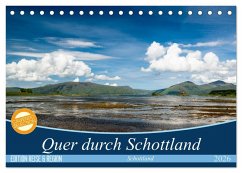 Cover Quer durch Schottland (Tischkalender 2026 DIN A5 quer), CALVENDO Monatskalender