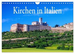Cover Kirchen in Italien (Wandkalender 2026 DIN A4 quer), CALVENDO Monatskalender