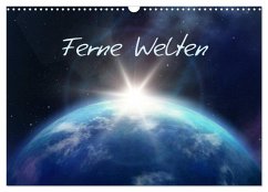 Cover Ferne Welten (Wandkalender 2026 DIN A3 quer), CALVENDO Monatskalender