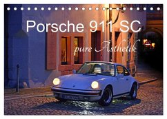 Porsche 911 SC pure Ästhetik (Tischkalender 2026 DIN A5 quer), CALVENDO Monatskalender