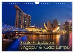 Cover Städte Südostasiens - Singapur & Kuala Lumpur (Wandkalender 2026 DIN A4 quer), CALVENDO Monatskalender