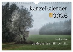 Cover Kanzelkalender 2026 (Wandkalender 2026 DIN A4 quer), CALVENDO Monatskalender