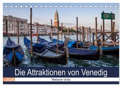 Cover Die Attraktionen von Venedig (Tischkalender 2026 DIN A5 quer), CALVENDO Monatskalender