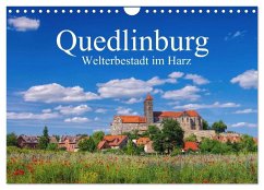 Quedlinburg - Welterbestadt im Harz (Wandkalender 2026 DIN A4 quer), CALVENDO Monatskalender Cover Quedlinburg - Welterbestadt im Harz (Wandkalender 2026 DIN A4 quer), CALVENDO Monatskalender