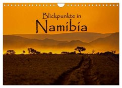 Blickpunkte in Namibia (Wandkalender 2026 DIN A4 quer), CALVENDO Monatskalender