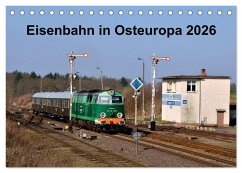 Cover Eisenbahn Kalender 2026 - Oberlausitz und Nachbarländer (Tischkalender 2026 DIN A5 quer), CALVENDO Monatskalender