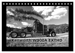 Kenworth W900A EXTHD - in schwarzweiß (Tischkalender 2026 DIN A5 quer), CALVENDO Monatskalender Kenworth W900A EXTHD - in schwarzweiß (Tischkalender 2026 DIN A5 quer), CALVENDO Monatskalender