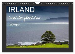 Cover IRLAND - Insel der glücklichen Schafe (Wandkalender 2026 DIN A4 quer), CALVENDO Monatskalender