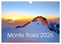 Monte Rosa (Wandkalender 2026 DIN A4 quer), CALVENDO Monatskalender Monte Rosa (Wandkalender 2026 DIN A4 quer), CALVENDO Monatskalender