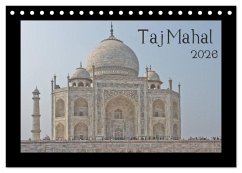 Taj Mahal (Tischkalender 2026 DIN A5 quer), CALVENDO Monatskalender Taj Mahal (Tischkalender 2026 DIN A5 quer), CALVENDO Monatskalender