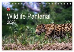 Cover Wildlife Pantanal 2026 (Tischkalender 2026 DIN A5 quer), CALVENDO Monatskalender