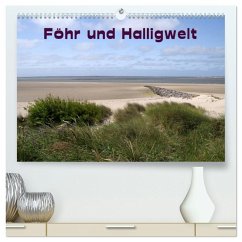 Föhr und Halligwelt 2026 (hochwertiger Premium Wandkalender 2026 DIN A2 quer), Kunstdruck in Hochglanz