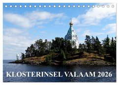 Cover KLOSTERINSEL VALAAM 2026 (Tischkalender 2026 DIN A5 quer), CALVENDO Monatskalender