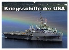 Cover Kriegsschiffe der USA (Wandkalender 2026 DIN A2 quer), CALVENDO Monatskalender