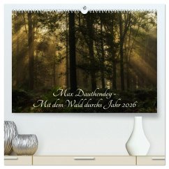 Cover Max Dauthendey - Mit dem Wald durchs Jahr (hochwertiger Premium Wandkalender 2026 DIN A2 quer), Kunstdruck in Hochglanz