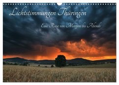 Cover Lichtstimmungen Thüringen - Eine Reise von Morgens bis Abends (Wandkalender 2026 DIN A3 quer), CALVENDO Monatskalender