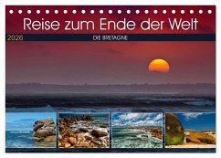 Die Bretagne - Eine Reise zum Ende der Welt (Tischkalender 2026 DIN A5 quer), CALVENDO Monatskalender