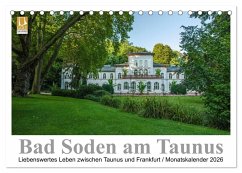 Cover Bad Soden am Taunus (Tischkalender 2026 DIN A5 quer), CALVENDO Monatskalender
