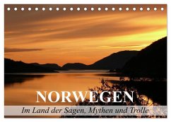 Cover Norwegen - Im Land der Sagen, Mythen und Trolle (Tischkalender 2026 DIN A5 quer), CALVENDO Monatskalender