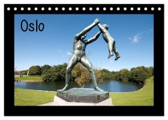 Oslo (Tischkalender 2026 DIN A5 quer), CALVENDO Monatskalender