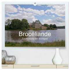 Brocéliande / Zauberwald der Bretagne (hochwertiger Premium Wandkalender 2026 DIN A2 quer), Kunstdruck in Hochglanz