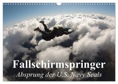 Cover Fallschirmspringer. Absprung der U.S. Navy Seals (Wandkalender 2026 DIN A3 quer), CALVENDO Monatskalender