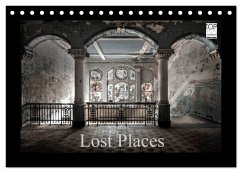 Lost Places - vergessene orte vergessener glanz (Tischkalender 2026 DIN A5 quer), CALVENDO Monatskalender