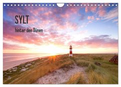 Cover SYLT hinter den Dünen (Wandkalender 2026 DIN A4 quer), CALVENDO Monatskalender