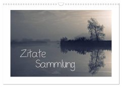 Cover Zitate - Sammlung (Wandkalender 2026 DIN A3 quer), CALVENDO Monatskalender