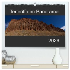 Cover Teneriffa im Panorama (hochwertiger Premium Wandkalender 2026 DIN A2 quer), Kunstdruck in Hochglanz