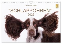 SCHLAPPOHREN (Wandkalender 2026 DIN A4 quer), CALVENDO Monatskalender