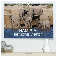 Cover Namibia - Tierische Vielfalt (hochwertiger Premium Wandkalender 2026 DIN A2 quer), Kunstdruck in Hochglanz