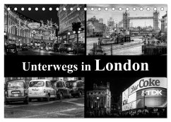 Cover Unterwegs in London (Tischkalender 2026 DIN A5 quer), CALVENDO Monatskalender