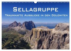 Sellagruppe - Traumhafte Ausblicke in den Dolomiten (Wandkalender 2026 DIN A3 quer), CALVENDO Monatskalender Cover Sellagruppe - Traumhafte Ausblicke in den Dolomiten (Wandkalender 2026 DIN A3 quer), CALVENDO Monatskalender