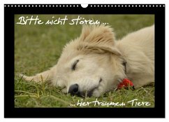Cover Bitte nicht stören... hier träumen Tiere (Wandkalender 2026 DIN A3 quer), CALVENDO Monatskalender