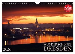Wunderschönes Dresden (Wandkalender 2026 DIN A4 quer), CALVENDO Monatskalender