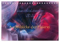 Cover Kunstkalender 2026 - Augenblicke der Malerei (Tischkalender 2026 DIN A5 quer), CALVENDO Monatskalender